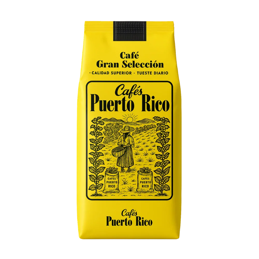 Blend Clásico Cafés Puerto Rico, Tueste Natural 1000g - Tienda Online Cafés Puerto Rico