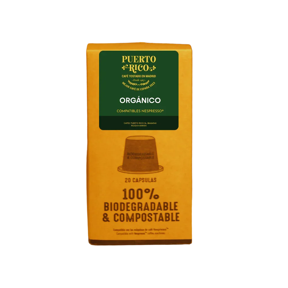 Cápsulas compatibles Nespresso® | Organic espresso - Tienda Online Cafés Puerto Rico