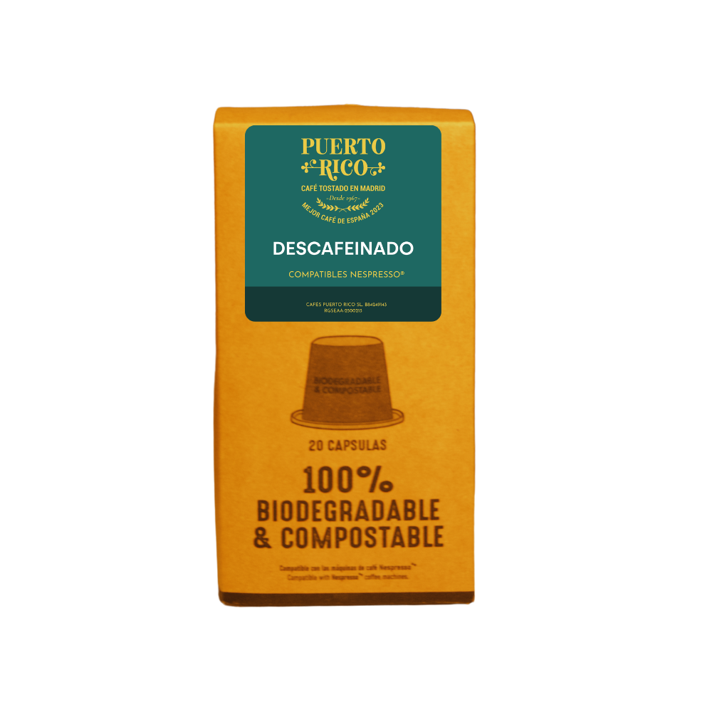 Cápsulas compatibles Nespresso® | Descafeinado