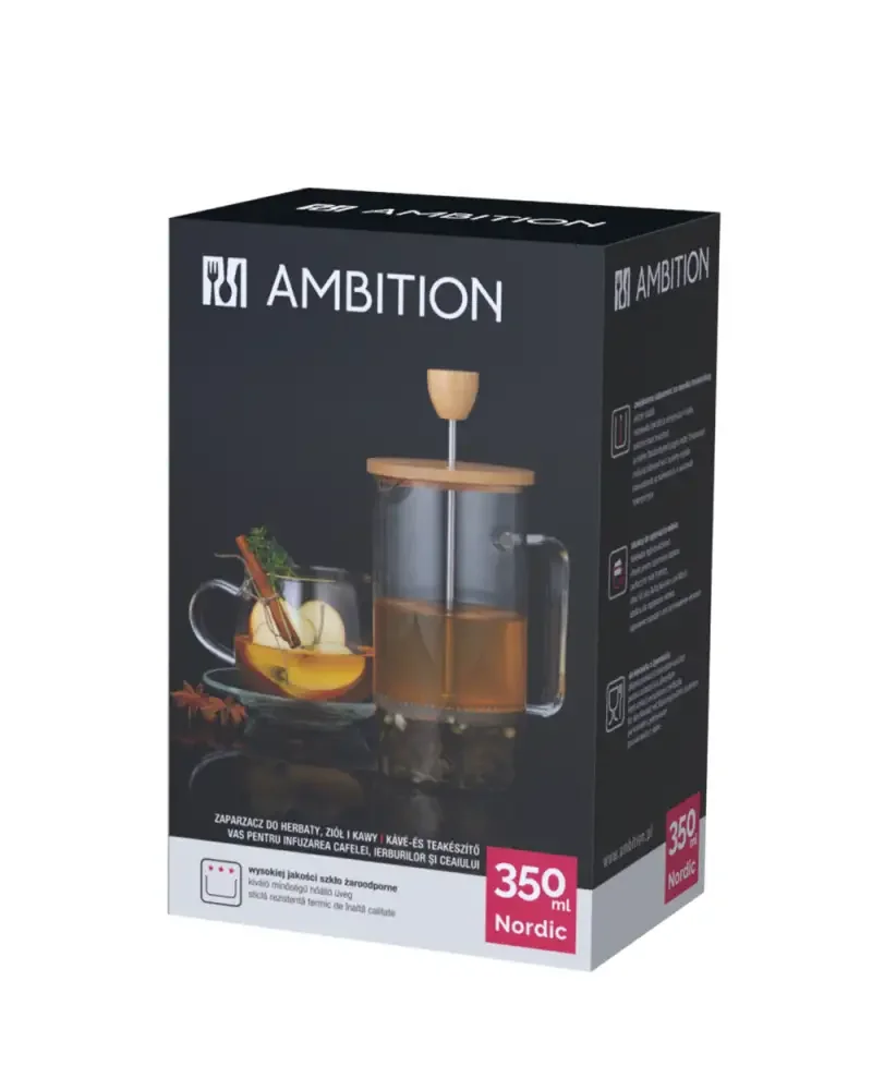 Ambition Nordic – Prensa Francesa 350 ml - Tienda Online Cafés Puerto Rico