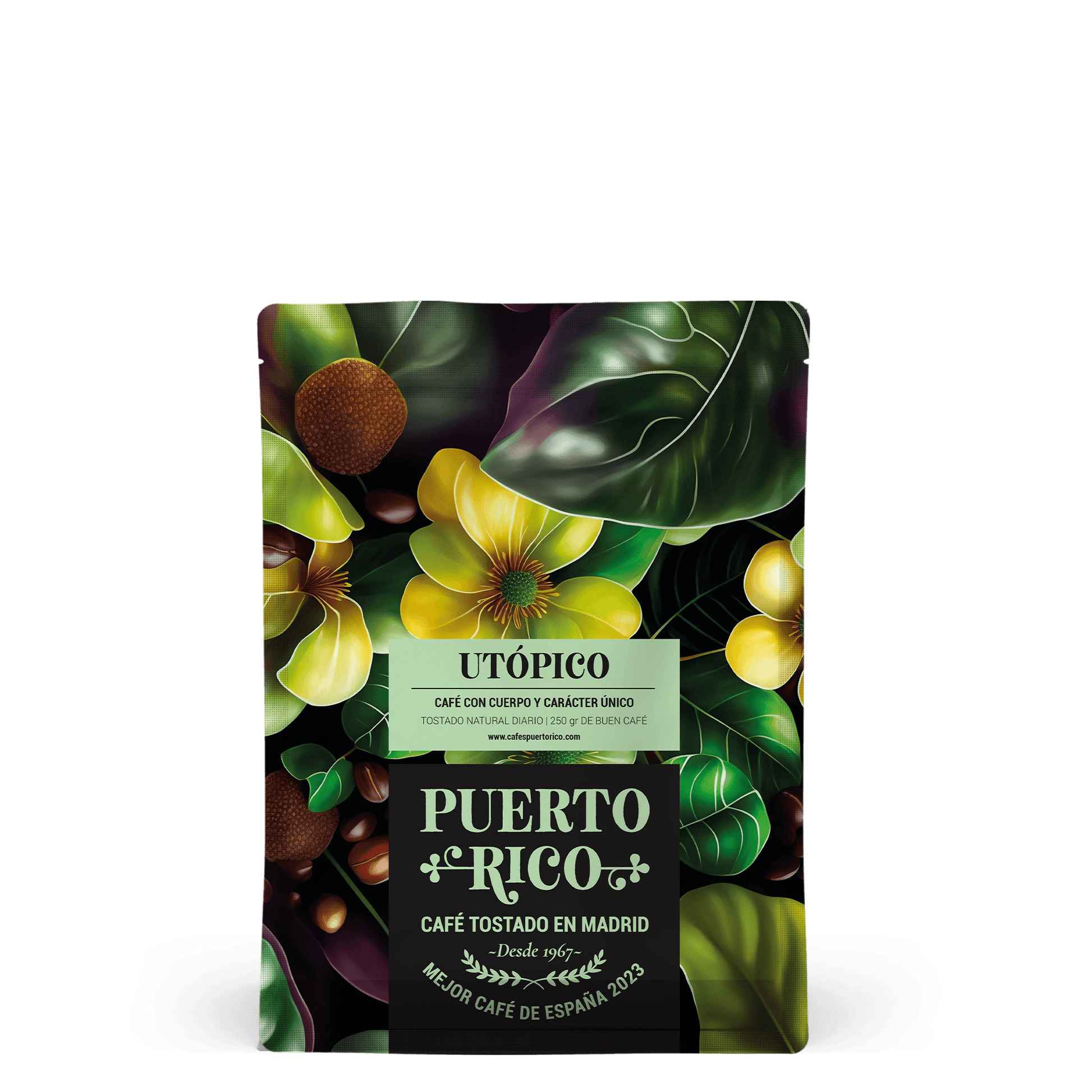 Utópico - Café con cuerpo y carácter único - Tienda Online Cafés Puerto Rico
