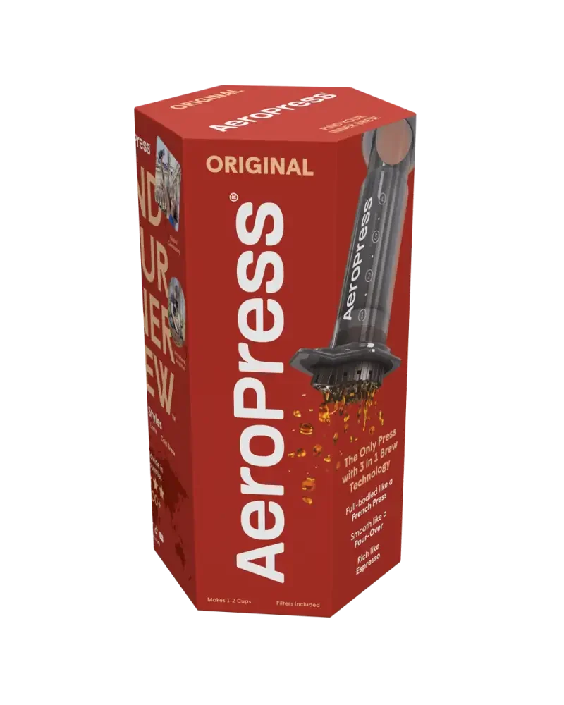AeroPress Original – Cafetera de café filtrado y espresso portátil - Tienda Online Cafés Puerto Rico