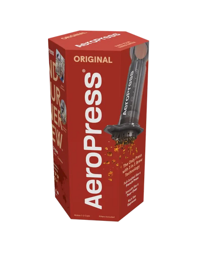 AeroPress Original – Cafetera de café filtrado y espresso portátil - Tienda Online Cafés Puerto Rico