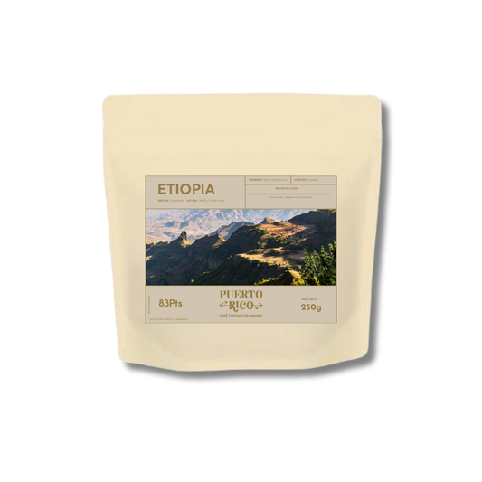 Etiopía Yirgacheffe - Exótico, floral y seductor.
