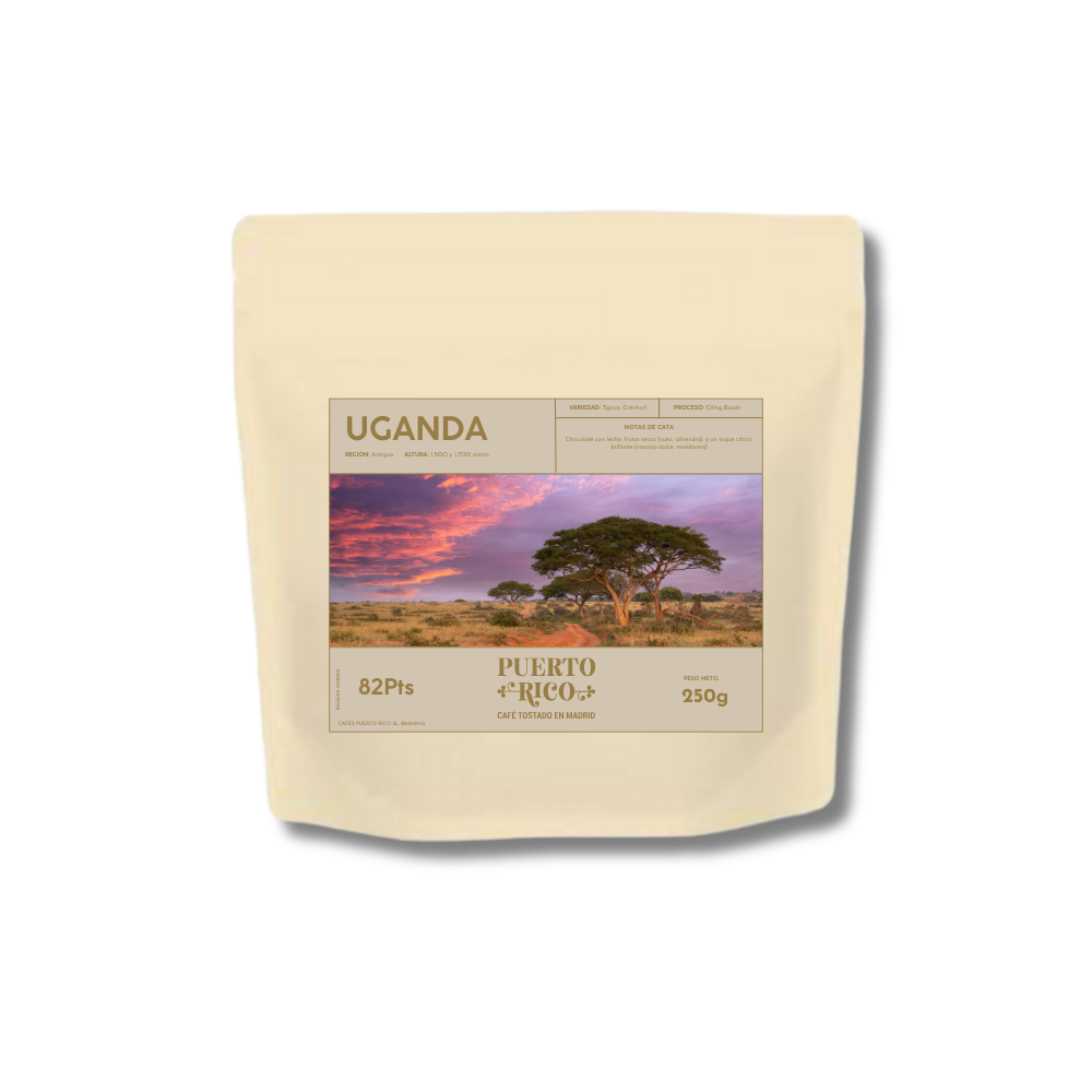 Uganda - Café equilibrado, afrutado y elegante